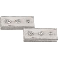 10 Ersatzklingen / Klingen für Ceranfeldschaber Kochfeldschaber Reinigungsschaber