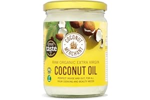 Coconut Merchant Organic Coconut Oil 500mL | Extra Virgin, Raw, Cold Pressed, Unrefined | Ethically Sourced, Vegan, Ketogenic and 100% Natural | For Hair, Skin & Cooking