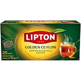 Lipton Golden Seylan Bardak Poşet &Ccedil;ayı, 12 X 25 X 2 Gr