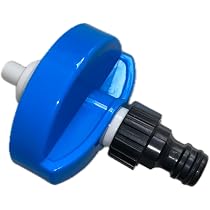 Generisch Tappo Per Serbatoio Acqua/diesel Per Camper, Roulotte, Barca - Zadi Bianco Con Chiusura A Molla, 2 Chiavi, Guarnizione In Gomma