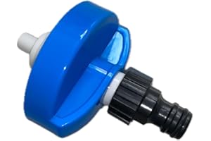 ADVENTURE OUTDOOR SUPPLIES Rheinland Motorhome Water Filler Cap – Quick Connect Push-Fit Hose Inlet with Auto Pressure Valve – 55mm Compatible – Leak-Free Fresh Water Tank Refilling for Campervans, motorhomes & Boats