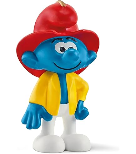 Figurines - Figurine Schleich® Les Schtroumpfs - Schtroumpf Basketteur