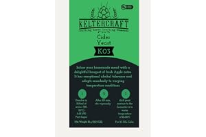 Keltercraft K03 Ciderjäst [10g: För 25L cider] torrjäst vinjäst ren jäst