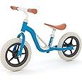 Chillafish Charlie Lightweight Toddler Balance Bike, Balance Trainer for Children 18-48 Months, Learn to Ride with 10-Inch No-Puncture Tires, Adjustable Seat and Carry Handle, Navy