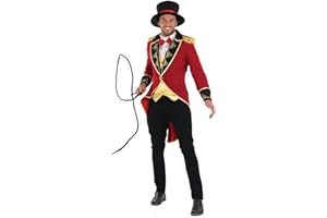 Fun Shack Disfraz Circo Hombre, Disfraz Presentador De Circo, Disfraz Domador Hombre, Disfraz Domador Circo, Disfraz Circo Adulto, Disfraz Carnaval Hombre Tallas M,L,XL