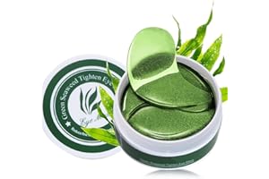 YINHING al collagene per gli occhi di alghe verdi,Idratante Rassodante Cerotti al collagene sotto gli occhi,Cuscinetti in gel antietà,Ridurre Borse Occhiaie e Puffiness