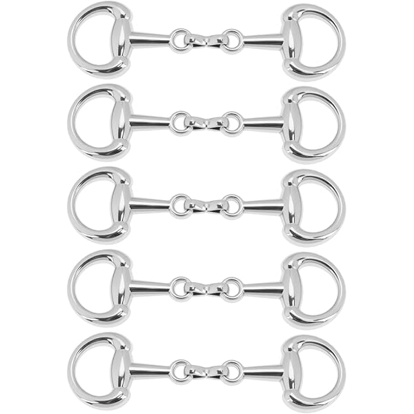 Create Idea 6er Set Metall Schnallen 40mm - Gürtelschnallen In Silber, Gold, Schwarz Mit Seitlicher Entriegelung