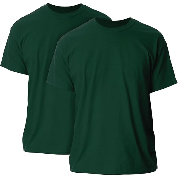 Gildan Men's DryBlend T-Shirt, Style G8000, 2-Pack, Gold, Large, Gold