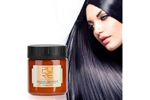 WANDISY Shiny Hair Haarmaske, 120ml Magical Treatment Haarmaske Magische Haarmaske Arganöl Haarmaske Deep Conditioner Repair Dry Damaged Color Verbessern Sie Den Glanz Und Die Seidigkeit