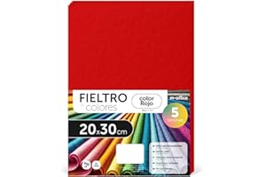 m-office Pannolenci Colorati, Feltro per Lavoretti Creativi, Cucito e Patchwork, Materiale per Scrapbooking e Decorazioni, Set Colori DIY, Ideale Artigianato e Fai-da-te, 40x60cm (Bianco, 20pz)