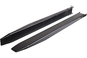 PALLIT Extensión de la horquilla cerrada | 2000 mm 2,0 m | 160x55 mm | Prolongación de horquilla para carretilla elevadora | Par