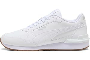 PUMA unisex - vuxen St Runner Leather AdultSneaker