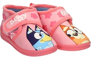 CERDÁ LIFE'S LITTLE MOMENTS Zapatillas de Casa Media Bota Bluey licencia oficial | Pantuflas Bluey cómodas, suaves y antideslizantes
