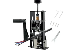LILOOVKE Wire Stripper 0.04”-0.98”Wire Stripper Tool Wire Stripper Machine for Hand Crank or Drill Powered Manual Wire Stripper Can be Fixed or Removed Cable Stripper for Copper Scrap Recycling