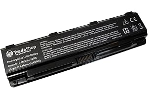 TRADE-SHOP Batterie 10,8V pour Toshiba Satellite Pro C800 C805 C840 C845 C850 C855 C870 C875 L800 L805 L830 L835 L840 remplace PA5023U PA5024U PA5025U PA5026U PA5027U PABAS259 PABAS260 PABAS261 PABAS262 PABAS263