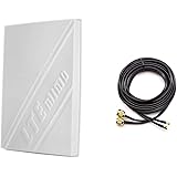Multi-Band LTE / 4G Antenne für 800/1800/2600 MHz - Richtantenne mit bis zu 14dBi Leistungsgewinn, inklusive 5m TWIN-Kabel mi