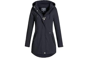 EIGHT 2 NINE Eight2Nine Damen Softshelljacke LETN-041 Kurzmantel mit Kapuze