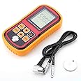Oumefar GM100 Digital Ultrasonic Thickness Gauge Measuring Range 1.2-220 mm Sound Speed Steel Width Test Monitor with LCD Dis