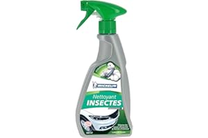 MICHELIN 009164 Shampoing Démoustiqueur - Nettoyant Insectes Carrosserie, Écologique, 500 ml