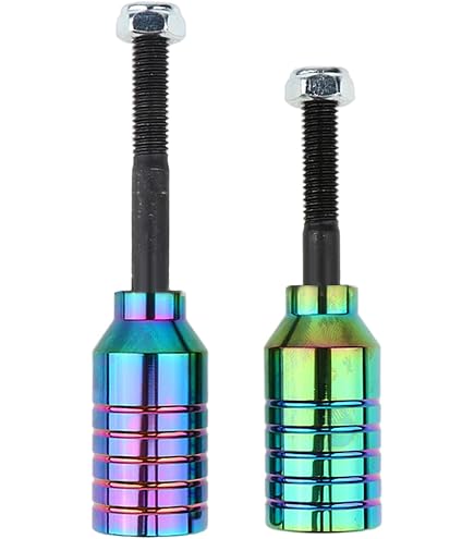 Lot De 2 Pegs Trottinette Stunt Acier - Accessoires Trottinette Pro Avec Axe 65mm Et 85mm