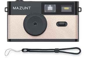 MAZUNT Retro Digitalkamera, 12 MP, bildschirmfreie Kamera inkl. SD-Karte | Vintage-Kamera 