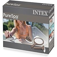 Intex 28004 - Kit Pulizia per Vasca Idromassaggio PureSpa, Spazzola, Retino e Spugnetta