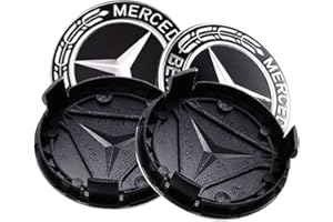 MOPQMKT Enjoliveur de Roue 4pcs 75mm Motif d'épi de Blé Enjoliveur Central Fixe Cache-Moyeu Capuchons de Centre Universel Enjoliveurs de Roue Voiture Enjoliveurs Couvertures Universel Noir (avec Motif)