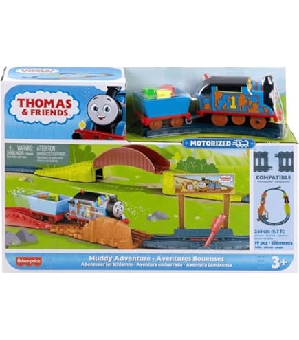 Locomotive Peter Sam – Thomas & Friends, échelle HO, Voie N, Construction Pression, Personnage Kinder
