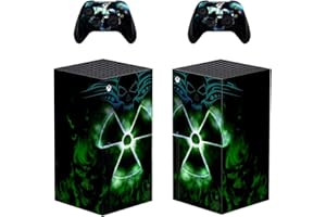 DolDer Skin Sticker/Slickwrap, Protective Skin for Xbox Series X Console and 2 Dualshock Controllers - 0400