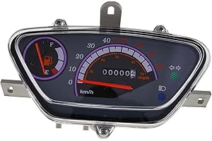 2EXTREME Tachometer kompatibel für BAOTIAN BT49QT-9 - BT50QT-9, YIYING YY50QT-6, YY50QT, ZNEN ZN50QT-11, JINLUN JL50QT-5, ATU/Explorer Formula One YY50QT-6, JMSTAR Breeze 50 - JSD50QT-13
