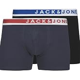 JACK &amp; JONES JACKARIM SOLID TRUNKS 2 PACK Boxer Erkek