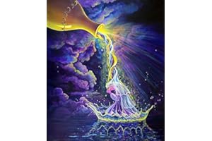 Hopelit Diamond Painting, Diamond Painting Erwachsene mit Diamond Painting Zubehör, Diamond Painting Kinder für Home Wall Décor, Eingang Dekoration (30x40cm) - Wunschflasche