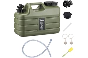 Sparkstarses 5-22L Camping bidon Eau avec Robinet, jerrican Alimentaire sans BPA, réservoir d'eau en Plastique pour Cuisine, Camping-Car, Van, Camion, Camping, école, hôpital, extérieur (11L)