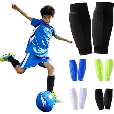 Parastinchi Piccoli In Offerta Mini Parastinchi Da Calcio - 4 Pezzi, Protezione Leggera Per Bambini E Adulti, PP+EVA Materiale Pp Eva Sport