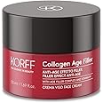 Korff Collagen Age Filler Crema Viso, Formula Anti Age globale con Age Filler Complex, Collagene marino, Vitamina PP Azione a