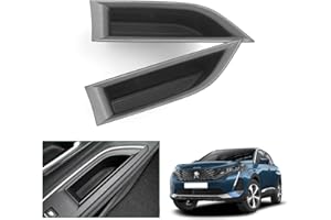GAFAT Peugeot 3008 5008 GT Line 2016–2023 2024 Door Handle Armrest Storage Box Door Buckle Organiser Tray, Peugeot 3008 Accessories [Front Door 2 Pieces]