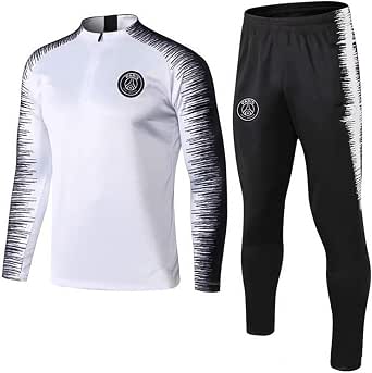 TE Parigi Jersey Tuta di Formazione A Maniche Lunghe Giacca Autunno Giacca  Tuta Calcio Uniforme Personalizzato PSG Uomini Colore XL : Amazon.it:  Abbigliamento