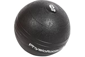 PhysioRoom 4kg - 20kg Medicine Ball Weight Slam Ball - Home Gym Fitness Workout Equipment for Strength Training, Ab Exercises, Throwing, Building & Toning Muscle