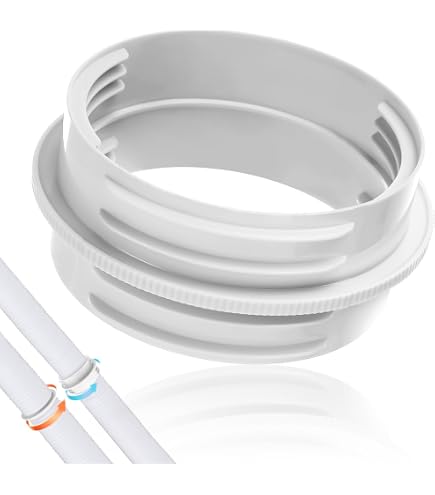 Riduzione Tubo Cappa Da 120 A 100 Adattatore Tubo Condizionatore Riduttore Universale Per Sistemi Di Ventilazione, Diametro 80/200 13 Cm Tubo Condizionatore Portatile - 8