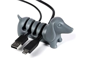 GIFTS FOR READERS & WRITERS Clip para Sujetacables Kord Keeper | Organizador Ordenado de Cables | Cable de Carga USB, Gestión de Cables Telefónicos | Escritorio Ordenado | Organización del Hogar