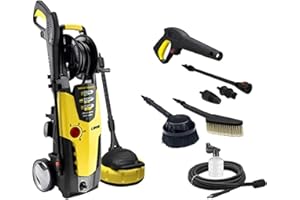 Lavor Nettoyeur Haute Pression STM 160 WPS PLUS avec Programmes de Lavege et Brosse Fixe, Brosse Rotative, Accessoire pour Nettoyage Sols, Puissance 160 bar max, Débit 510 l/h max, Moteur 2500W