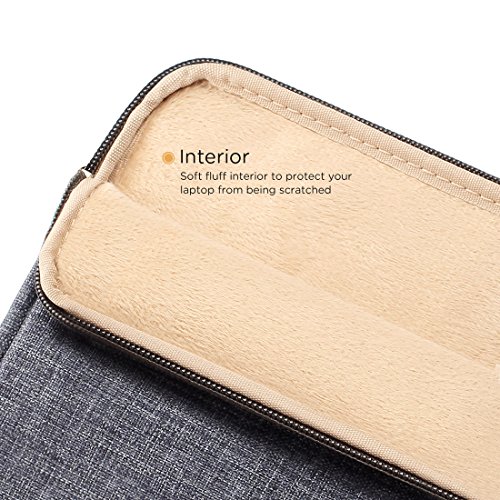 DOMISO 12 5 - 13 Zoll Laptoph  lle H  lle Tasche Sleeve Case Etui Notebook Schutzh  lle Canvas-Gewebe f  r 13  MacBook Pro Retina Display   13  MacBoo