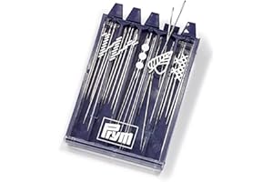 Prym Embroidery and HT Pearl Sewing/Beading Needles, Pack of 25