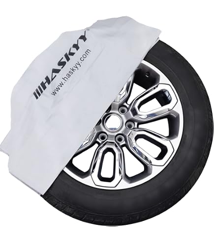 Radschrauben Beutel Säckchen Baumwolle 20 x 16 x 1 cm verschließbarer Stoffbeutel mit Kordelzug Aufbewahrung Radschrauben Reifenwechel Auto & Motorrad