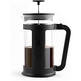 Bialetti - Smart French Press: Yaklaşık 1L kapasiteli kahve hazırlayıcı - Siyah Polipropilen G&ouml;vde - Bulaşık Makinesinde Yıka