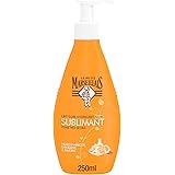 Le Petit Marseillais Lait Corps Hydratant, Sublimant, a l'Huile d'Abricot, Lys Blacn et Nacres, Pour Peaux Très Sèches, 250ml