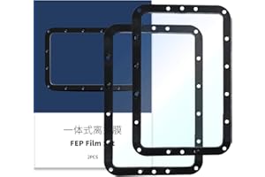 ALADRS 2 pezzi Photon Mono 2 FEP Film Resin Vat FEP Aggiornamenti per stampanti 3D compatibili con Anycubic Photon Mono 2, Mono 4 UV DLP LCD - 197 x 131 mm