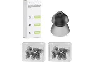 ZAREPCHRISTLONYX Cúpulas de audífonos para reemplazos de Phonak, cúpulas de audífonos Phonak, audífonos domos para Phonak, 20 piezas de Phonak ventiladas 4.0 cúpulas de audífonos Phonak Accesorios para audífonos