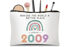 CoCoCherry 16th Birthday Gifts Girl,16th Birthday Gifts Cosmetic Bags,Sweet 16 Gifts for Girls,Presents for 16 Year Olds Girl(2009)