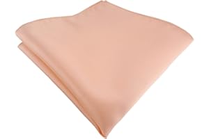 TigerTie Fazzoletto da taschino satinato, tinta unita, in poliestere, dimensioni: 26 x 26 cm